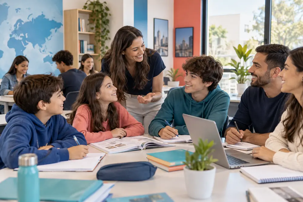 English course for children teenagers and adults